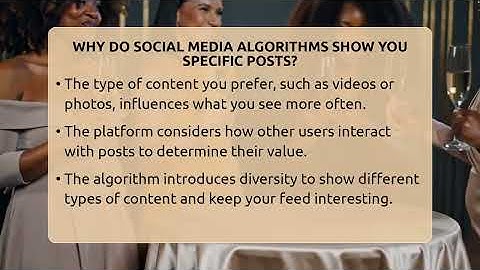 Why Do Social Media Algorithms Show You Specific Posts? - Everyday-Networking