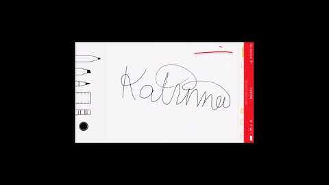 How to create an electronic signature from an iPhone
