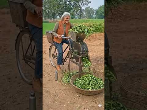 चारा काटने का देसी जुगाड़ मशीन....#youtubeshorts#viral #trendingshorts #india#video #like