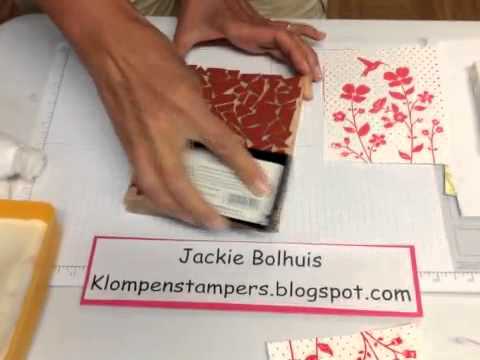 Emboss Resist--A Simple Stamping Technique - YouTube