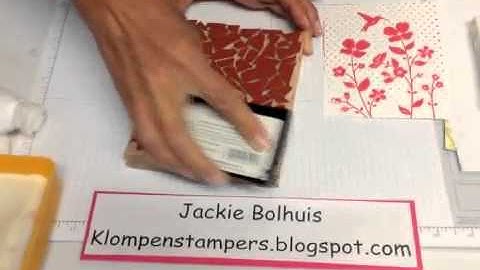 Emboss Resist--A Simple Stamping Technique