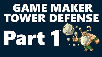 [Game Maker] Tower Defense Tutorial Part 1 - Basic Enemy and Our First Level