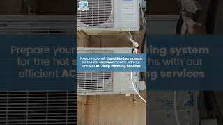 Split AC Cleaning and Deep Cleaning Services in Dubai