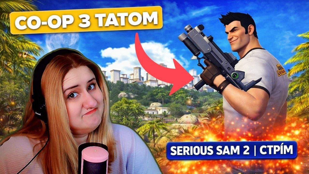 SERIOUS SAM 2 🔥 CO-OP З ТАТОМ?! 😳 | СТРІМ