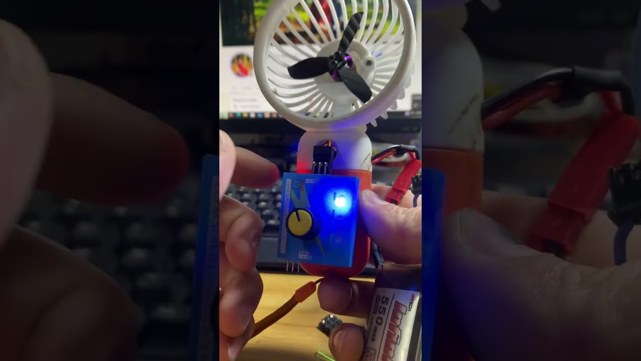 Độ quạt siêu mạnh bằng động cơ không chổi than | Mod ESC Brushless Motor