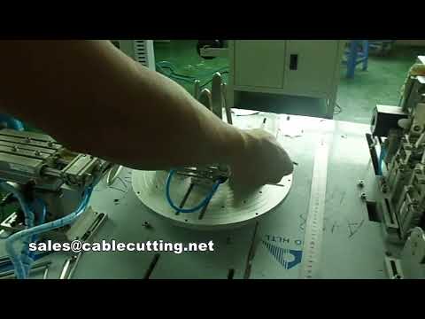 Automatic Cable Winding and Tying Machine for 8-Shape and Round Coils