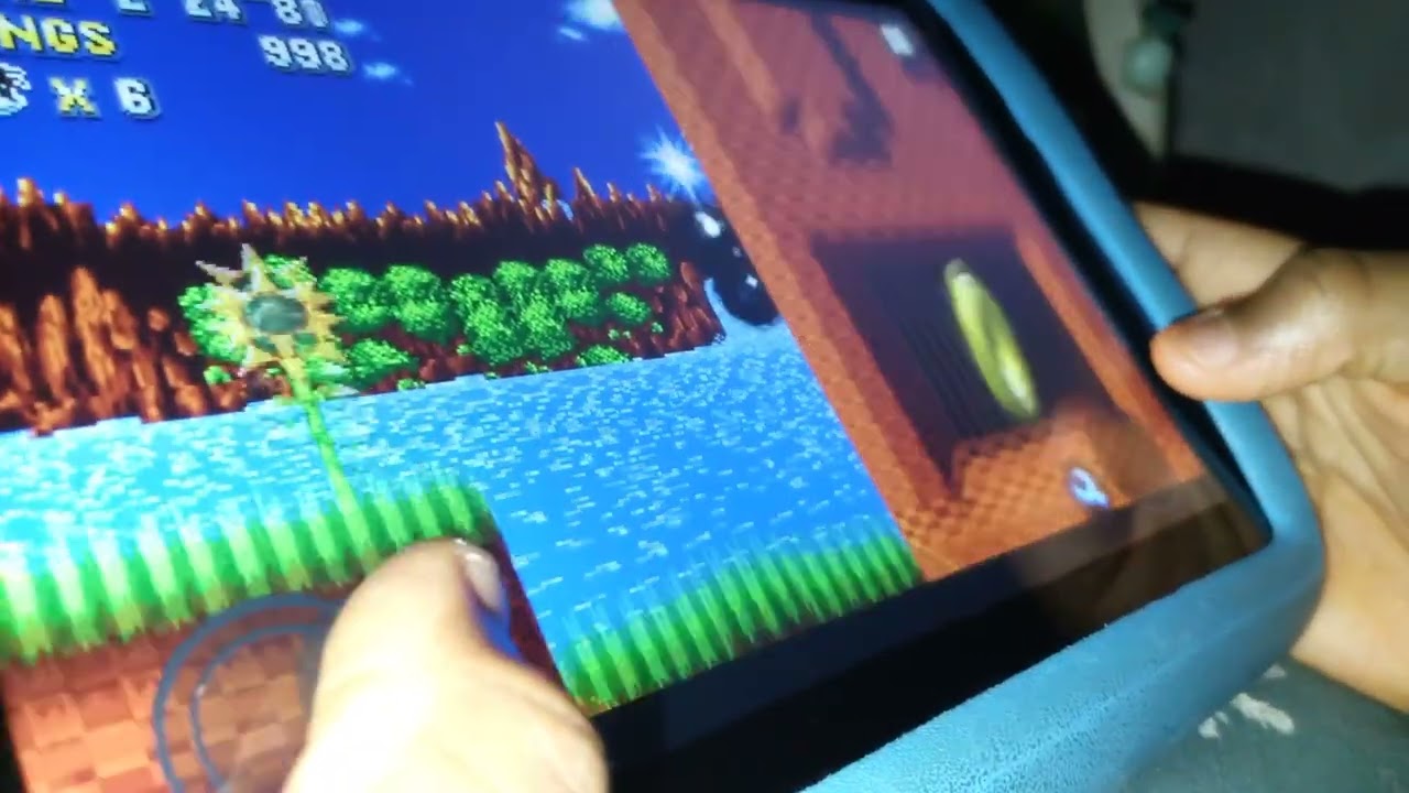 SONIC MANIA NETFLIX DEBUG MODE FUN