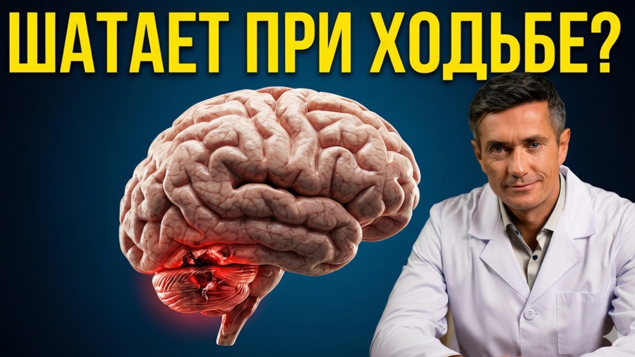 Шатает при ходьбе? Это не старость и не слабость. Выбросьте эти 2 продукта, разрушающие мозжечок