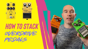 How to Stack Overdrive Pedals - Quick Tutorial