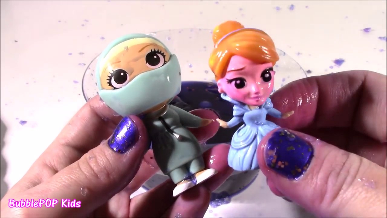 How can do that! Elsa and Anna Nija, THe Squishy Balls CUTE and SCARY filled SLIMY Stress BALLS FUN