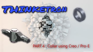 KNUCKLE JOINT-Creation of COLLAR using PTC creo / PRO-E