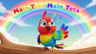 Main Tota Main Tota | Cute Hindi Rhyme for Kids | Meeththu Meeththu Song