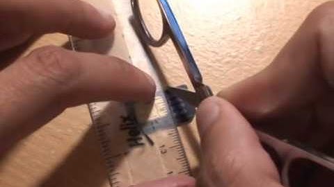 How to Cut Sim Card to Micro Sim Card Size for a Samsung Galaxy S3 iPhone 4S iPad using Scissors