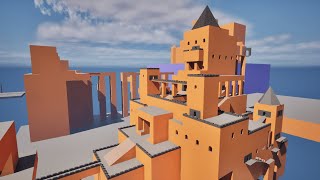 A Dark Souls Style Level Blockout (No Encounter Walkthrough)