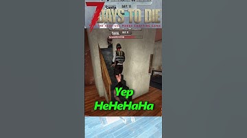 Flashing zombie! 7 Days to Die #shorts