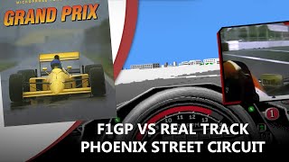 Phoenix Street Circuit Geometry Comparison in Formula One Grand Prix