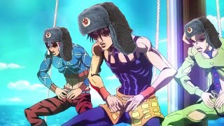 Jojo's Bizarre Adventure-Narancia dancing to Russian Hardbass Music