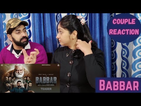 Babbar (Official Teaser) AMRIT MAAN | Yograj Singh | Amar Hundal | Couple Reaction Video |New Movies