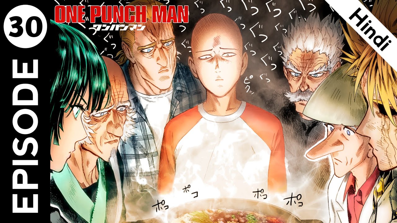 One Punch Man Episode 30 in Hindi | All My Cabbage | One Punch Man