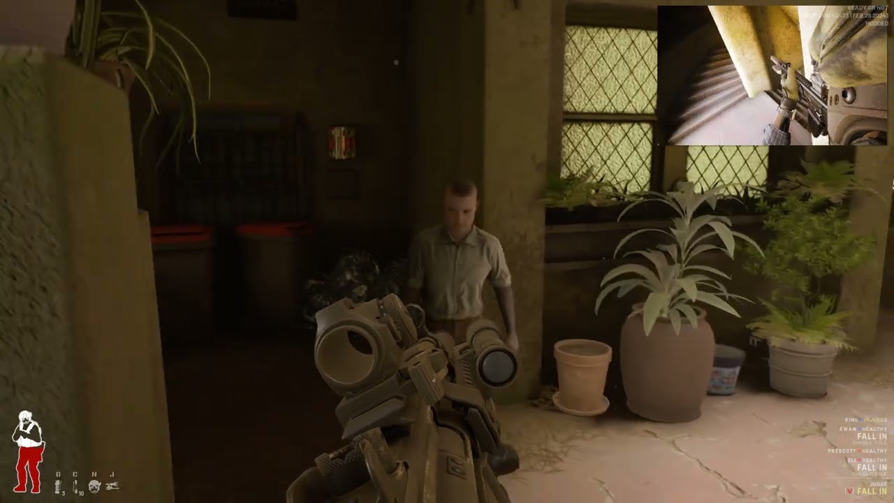 Ready Or Not Realistic FEAR Overhaul (True Real) 23 Megabytes a Second (Streamer) Full Run Gameplay