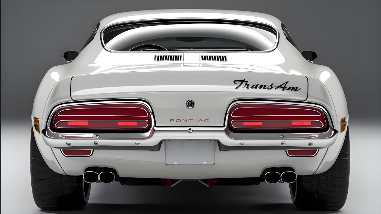 Pontiac Firebird Trans Am 2026 года всех потряс: культовый маслкар вернулся!