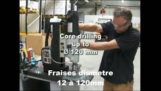 MAGPRO 120/4s Unsere Größte mit 4 Geschwindigkeiten - Kernbohren bis Ø 120 mm