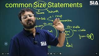 Unit-3: Common Size Statements | CCMA B.Com Sem 6 | OU KU MGU SU TU PU #degree #bcom #imp