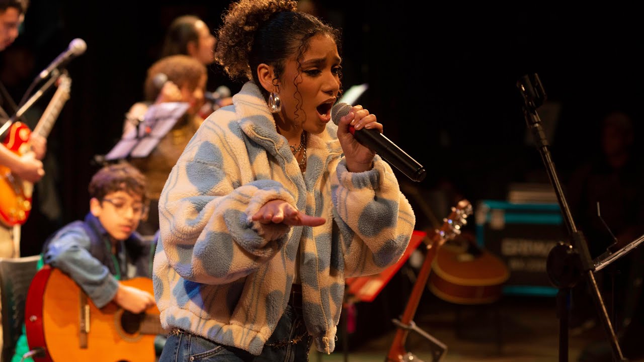 O dia que eu fiz uma participação especial no show do Feh Furlaneto 💜✨