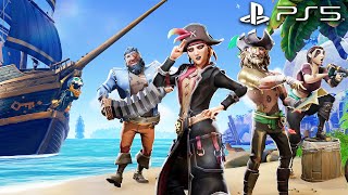 SEA OF THIEVES PS5 Gameplay - Xbox Game on PlayStation ???