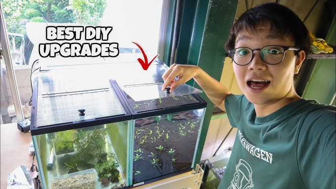 DIY Hinged Glass Aquarium Lids - Odin Aquatics