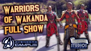 Warriors of Wakanda Show - Black Panther Guards - Avengers Campus in Walt Disney Studios Paris