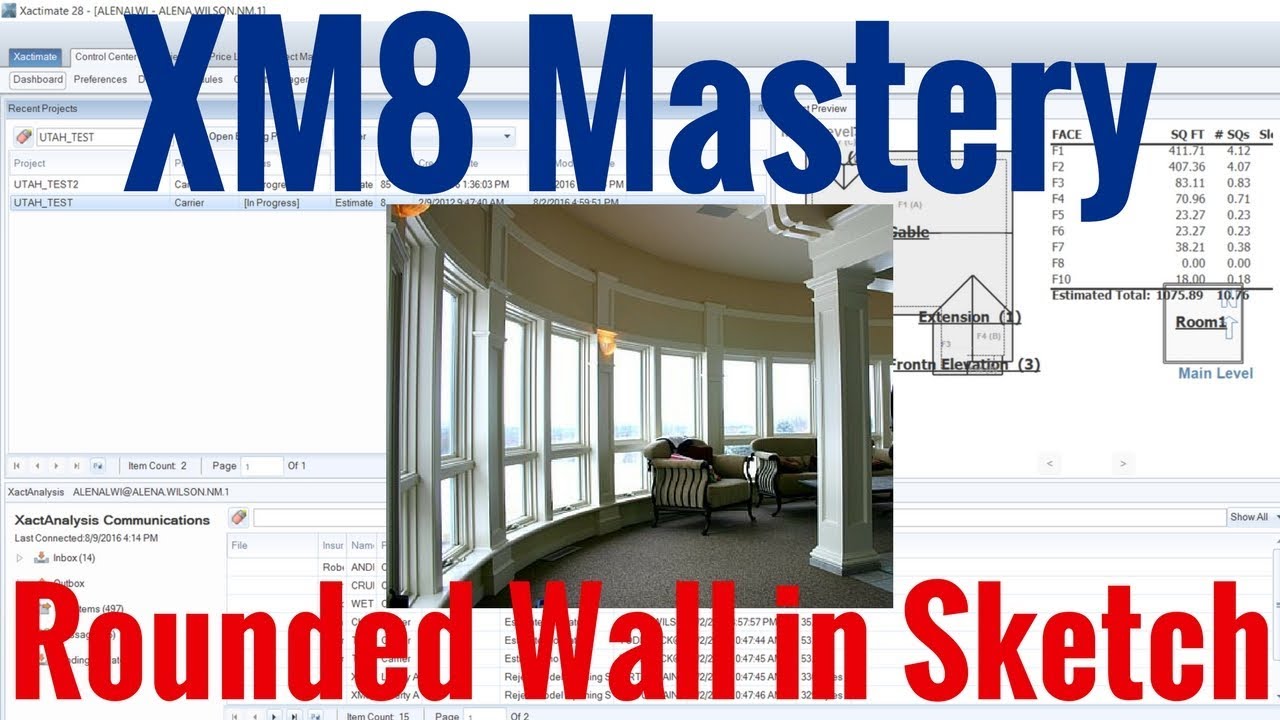 Rounded or Arced Walls in Sketch YouTube