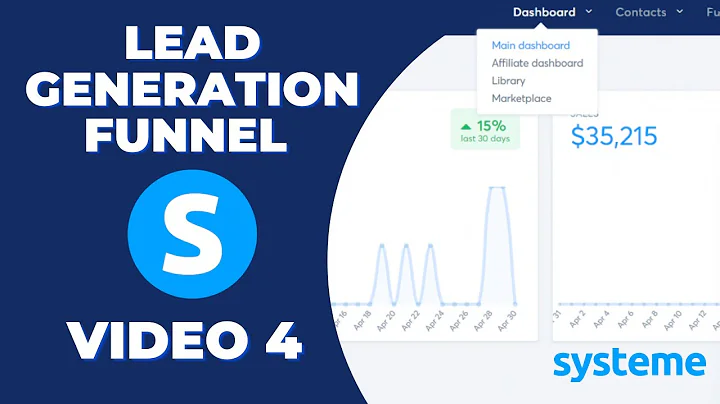 How to build a lead generating funnel with systeme.io