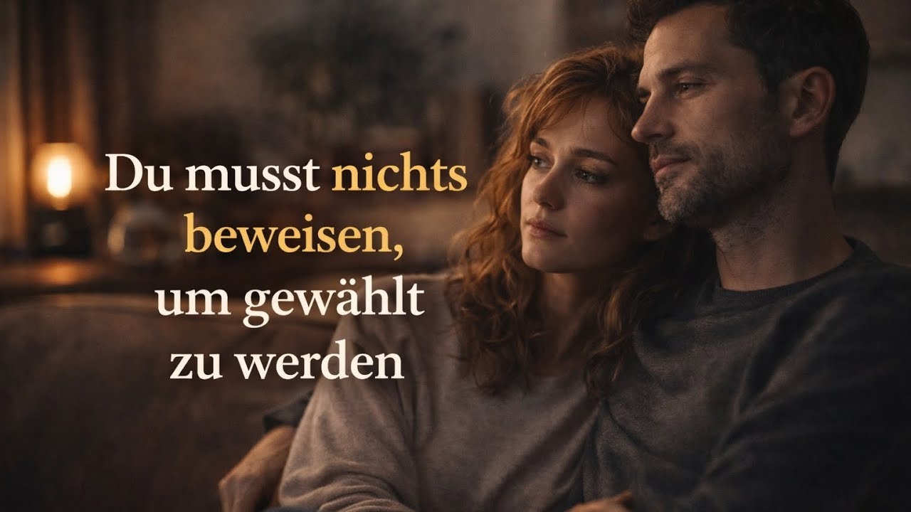 Du musst nichts beweisen, um gewählt zu werden.