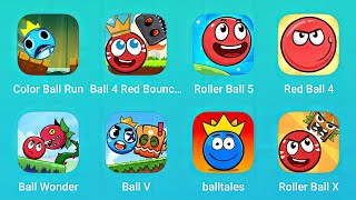 Color Ball Run, Ball 4 Red Bounce, Roller Ball 5, Red Ball 4, Ball V and More Red Ball Games screenshot 3