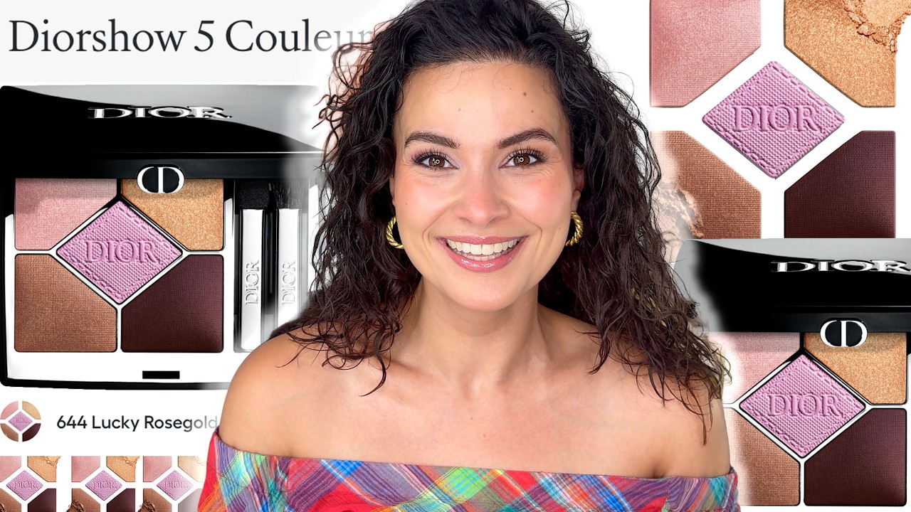 DIORSHOW 5 Couleurs Couture 644 Lucky Rosegold - YouTube