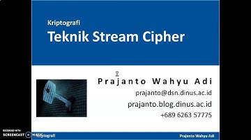 Stream Cipher (Part 1)