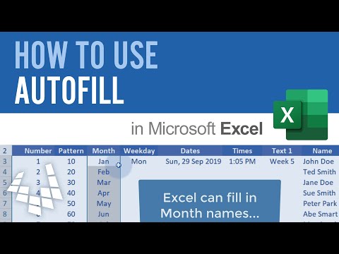 How to Use AutoFill in Excel