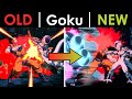 Base Goku (New Patch) - Side by Side Comparison