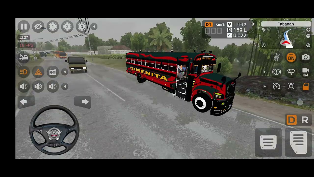 Mod de la GIMENITA para bus simulador Indonesia 😎😎😎😀