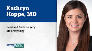 Dr. Kathryn Hoppe, head and neck surgeon, otolaryngologist
