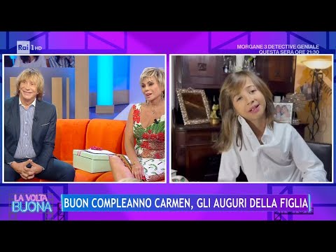 Tanti auguri a Carmen Russo, oggi compie gli anni - La Volta Buona 03/10/2023