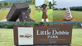 The Little Debbie Park in Collegedale, TN - Playground and Very Large Little Debbie’s to Play On