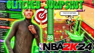 99 THREE BALL + GLITCHED JUMPSHOT IS UNFAIR IN NBA 2K24! I CAN'T BE GUARDED! (ZEN-DAYA EPISODE 1) 🔥😱