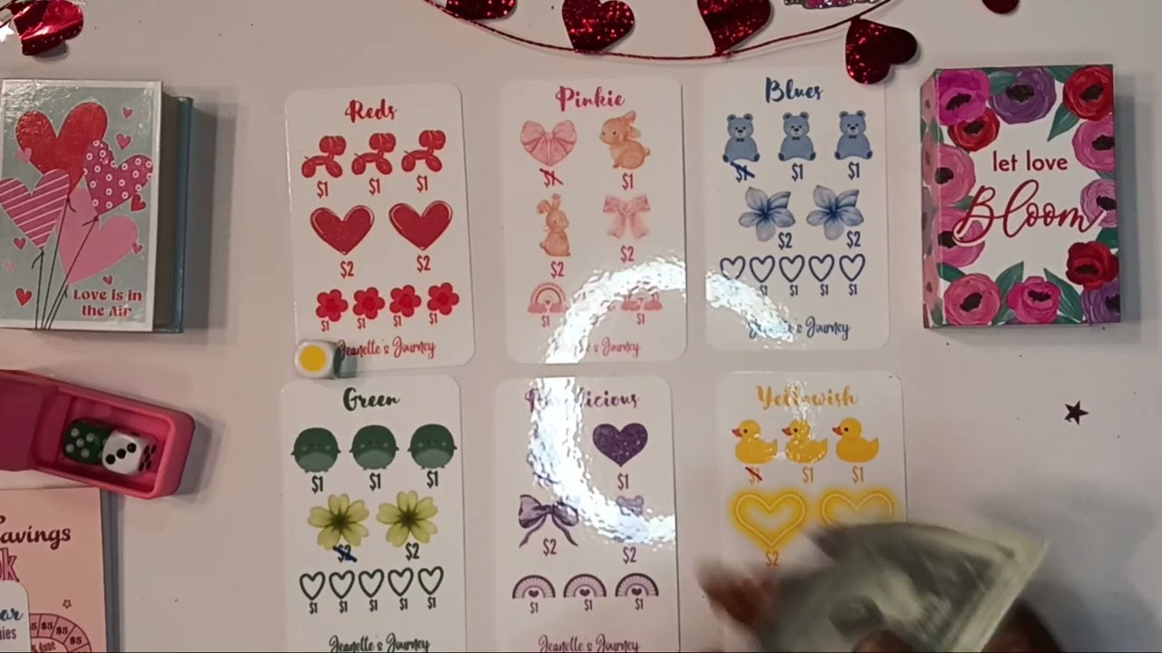 Cash Stuffing Savings Challenges and Sinking Funds 