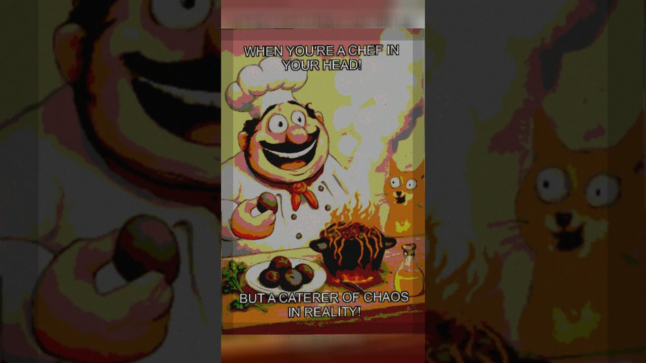 Chef Dreams vs. Chaos Reality: A Hilarious Culinary Journey!