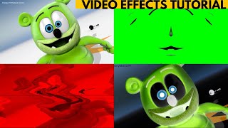 (VIDEO TUTORIAL) 1 MILLION MULTILANGUAGE Gummy Bear Gummibär Song | COOL Visual Audio Effects EDIT