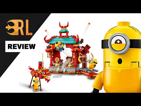 LEGO Minions Kung Fu Battle REVIEW 75550 - YouTube