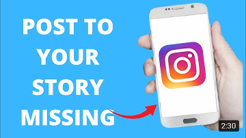 Add Post To Your Story Missing / Not Working On Instagram (Quick Tutorial)