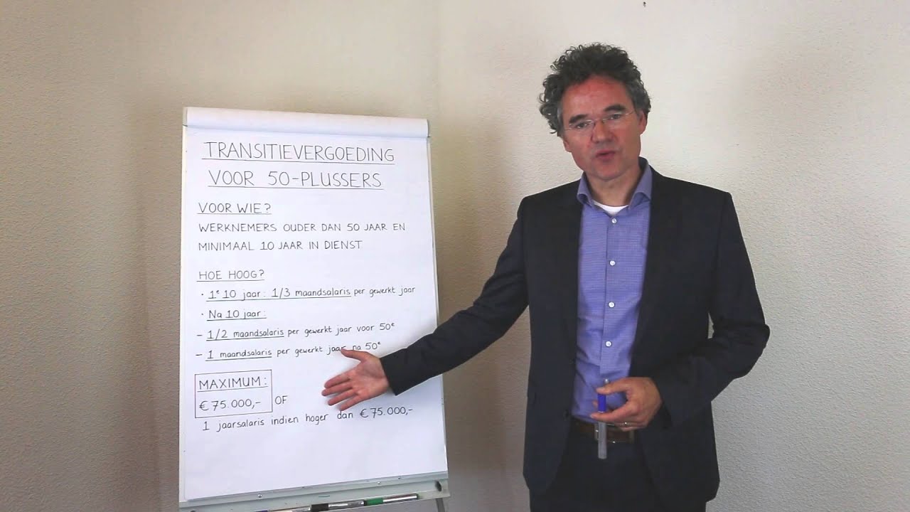 Transitievergoeding voor 50 plussers